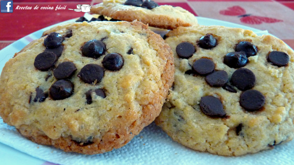 Galletas con pepitas de chocolate