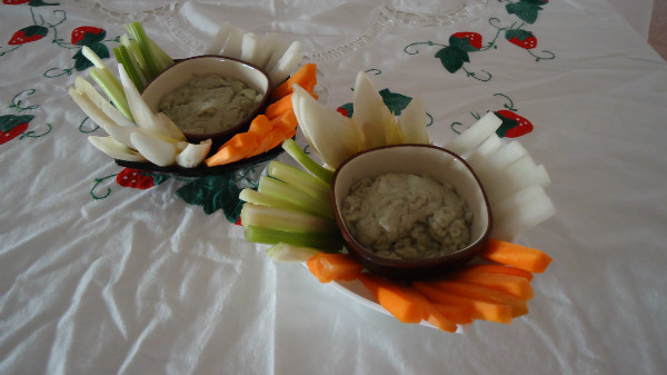 CRUDITES AL ROQUEFORT