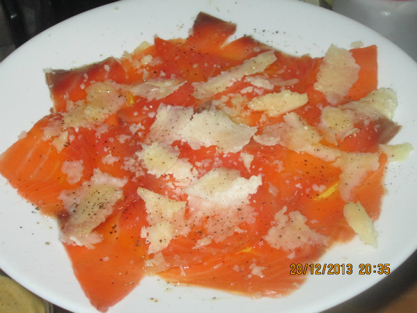 CARPACCIO DE SALMON