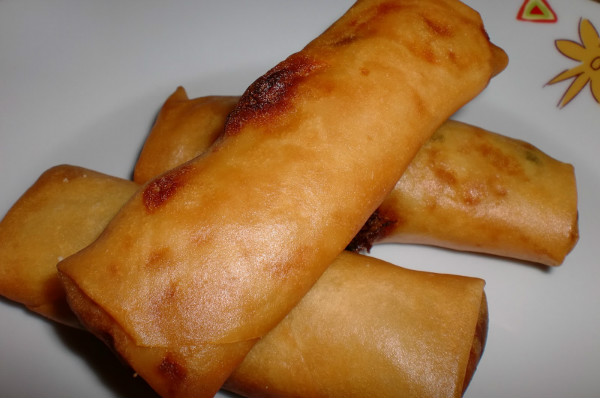 Rollitos de Espinacas, Tofu y Shiitake