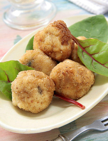 Croquetas de trufa y mozzarella