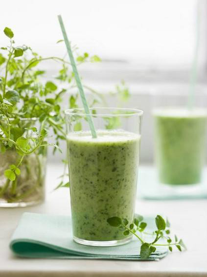 Gazpacho verde con manzana