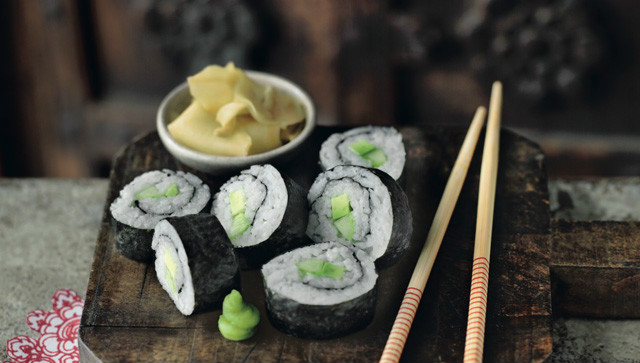 Maki Sushi vegetariano