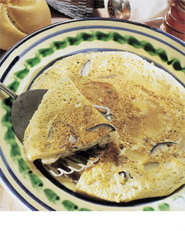 Tortilla de berenjenas