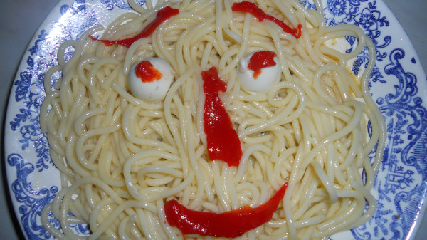 espagueti para niños