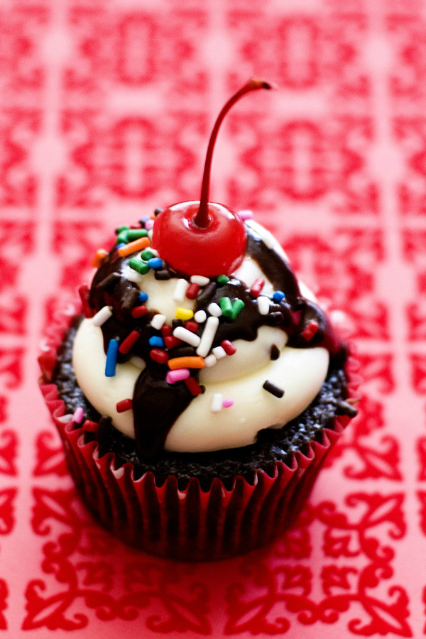 Cupcakes de Sundae