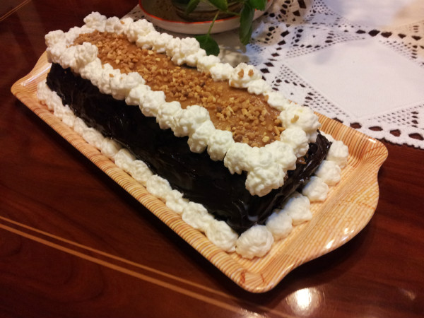 Tarta de turrón