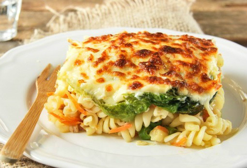 Ensalada de pasta al horno