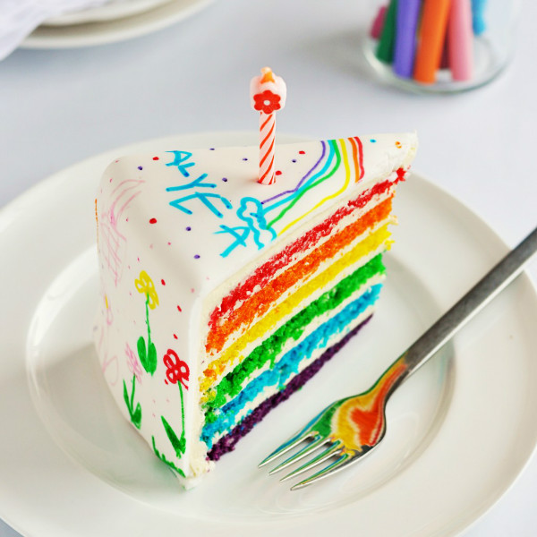 Rainbow cake