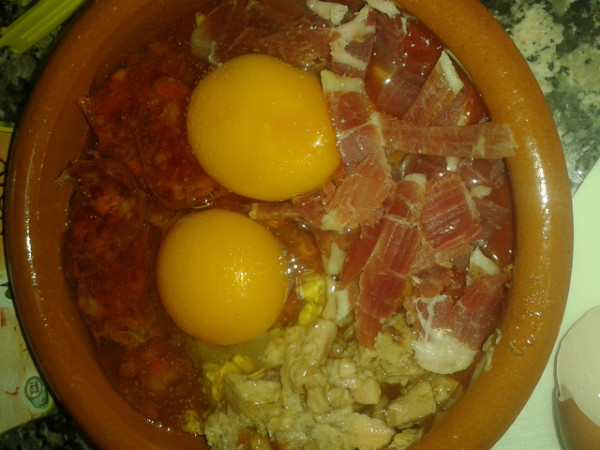 Huevos Flamenca (Para sucar)