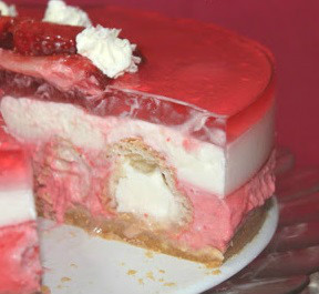 Tarta para niñas rosas