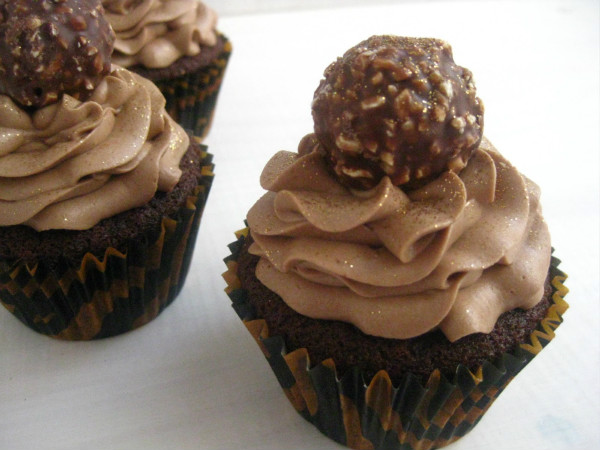 Cupcakes Ferrero Rocher