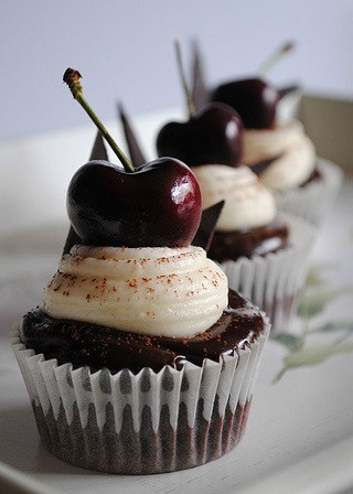 Cupcakes del bosque oscuro