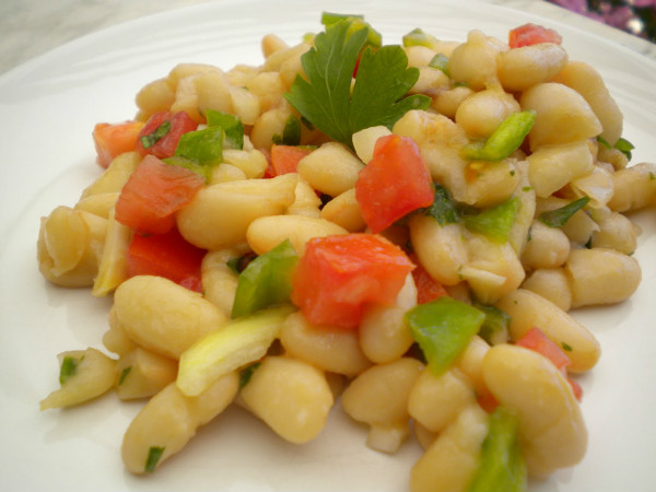 ensalada de alubias