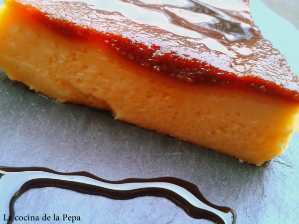 Flan (súper rápido) de galletas