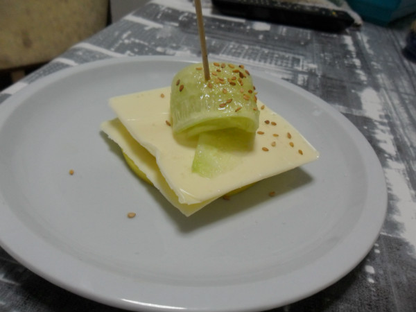 pintxo de manzana