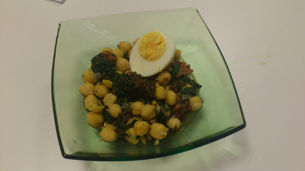 GARBANZOS CON ESPINACAS