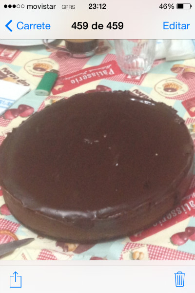 Cheescake de chocolate