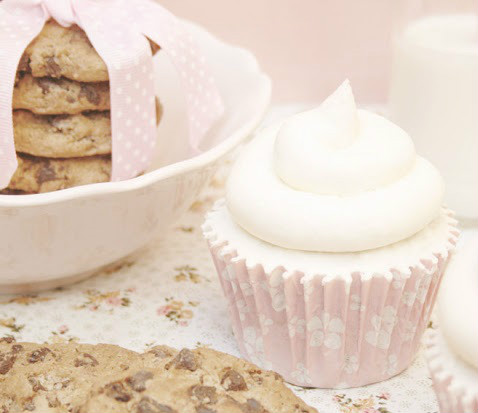 Cookie-cupcakes a la leche condensada