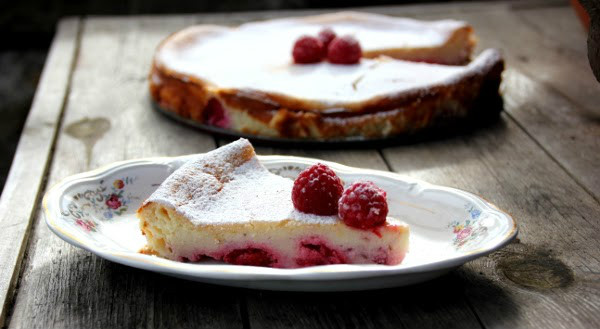 Cheesecake de frambuesas