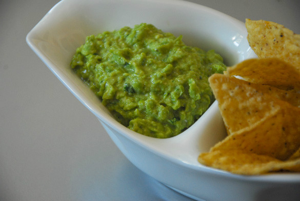 Guacamole de guisantes