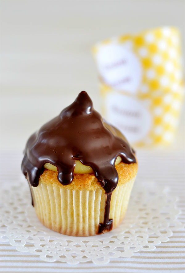 Cupcakes Boston Cream