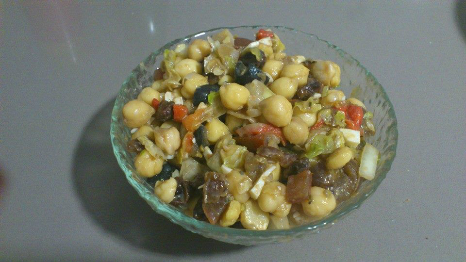 ENSALADA DE GARBANZOS