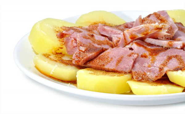 patatas con lacon a la gallega