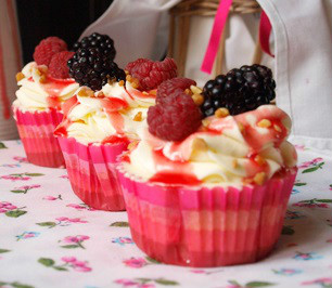 Cupcakes de cheesecake