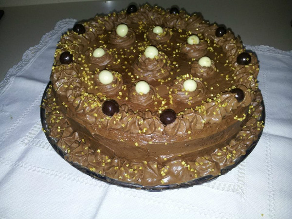 Tarta mousse de chocolate