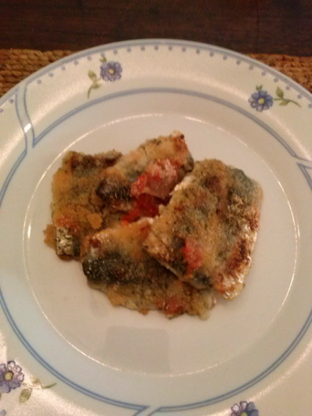 Sardinas Gratinadas