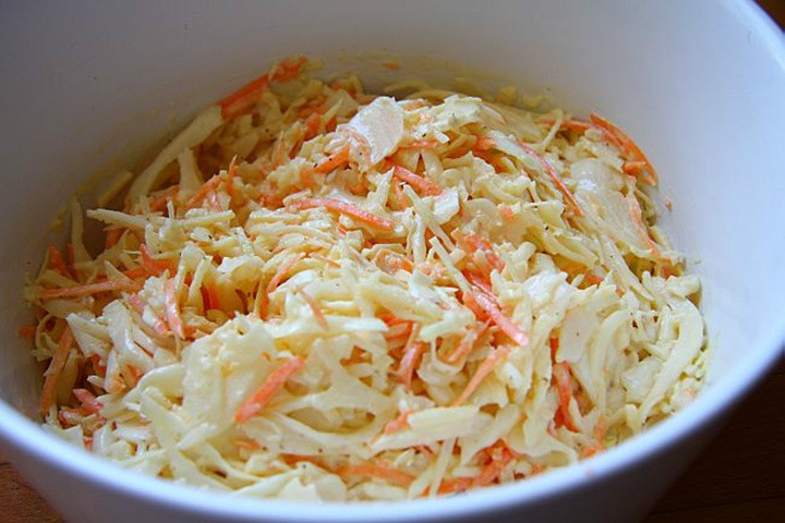 ensalada de zanahoria y repollo