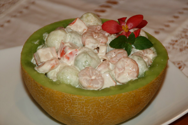 melon relleno