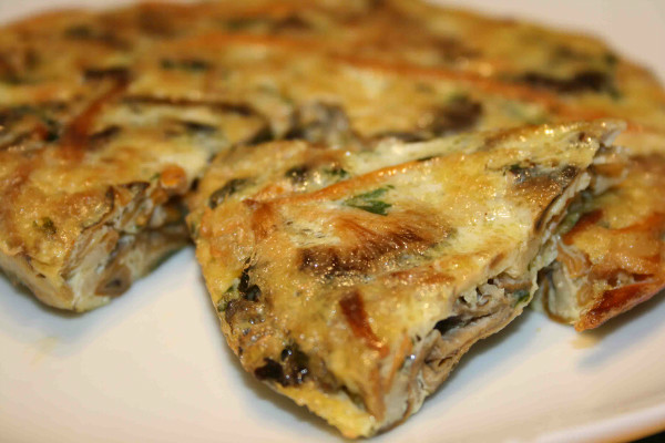 tortilla de champiñones