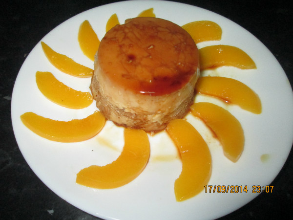 puding  de frutas