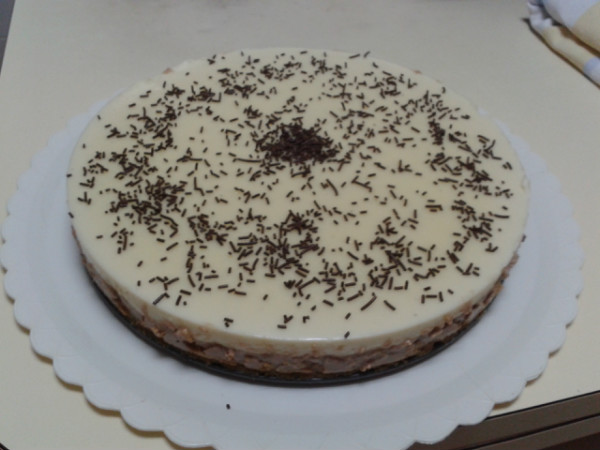 TARTA DE  DOS CHOCOLATES