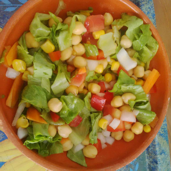 Ensalada de garbanzos