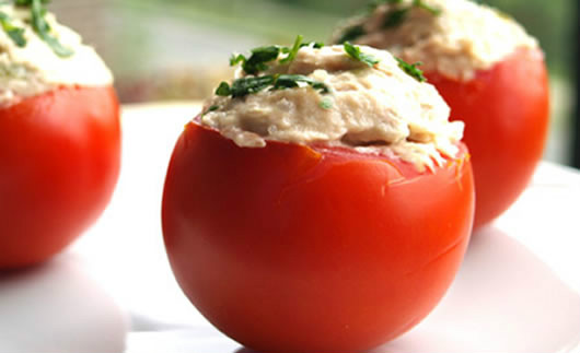 tomates rellenos atun