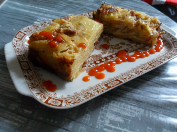 pastel de patata