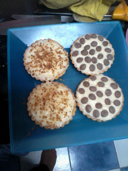 tartaletas de crema faciles