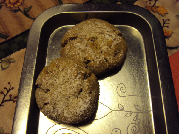 Galletas de nuez y mantequilla