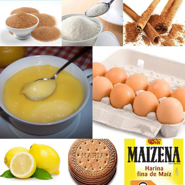 CREMA DE LIMON CON GALLETAS