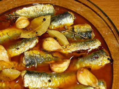 Sardinas en escabeche