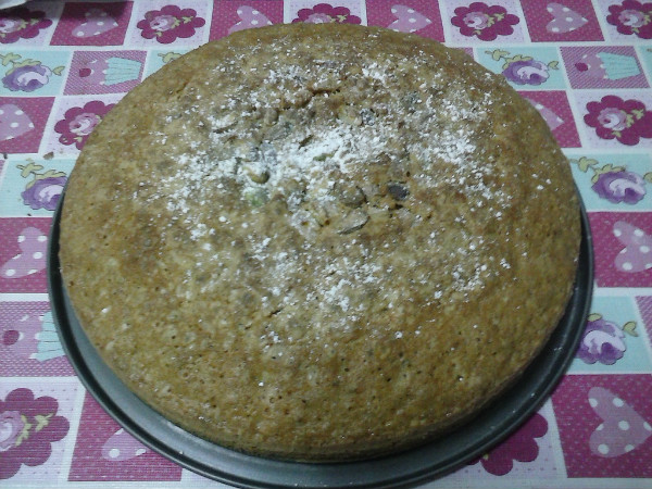 Torta de nueces y pistachos