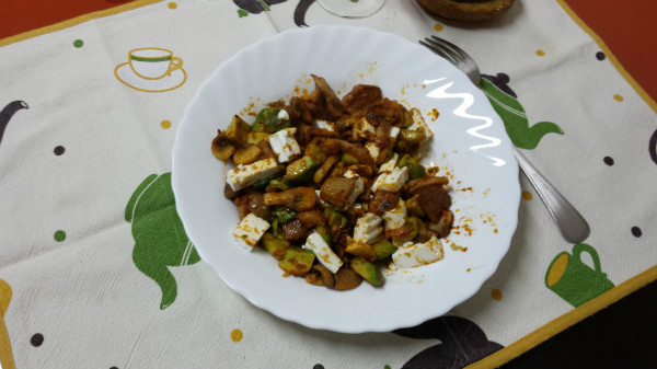 ENSALADA TEMPLADA DE CHAMPIÑONES Y SETAS