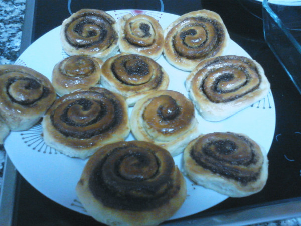 Cinnamon rolls o rollitos de canela