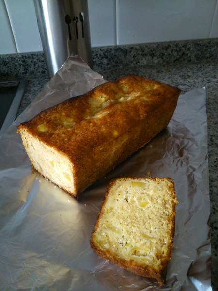 Plumcake de manzana