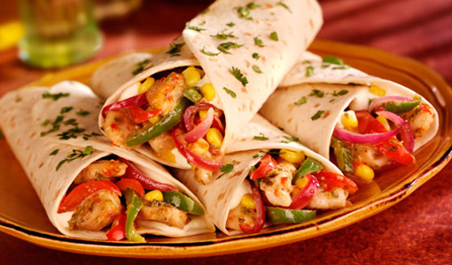 Fajitas de pollo ( TEX MEX )