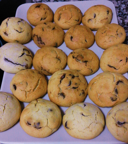 Cookies rellenas de nocilla