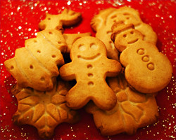 Galletas de mantequilla para Navidad